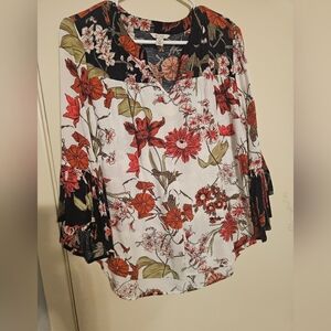 Cato's Floral Print Women's Top